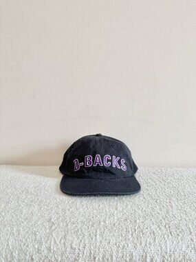 NWT Vintage 00s MLB Arizona Diamondbacks Cotton Canvas Embroidered Baseball Hat